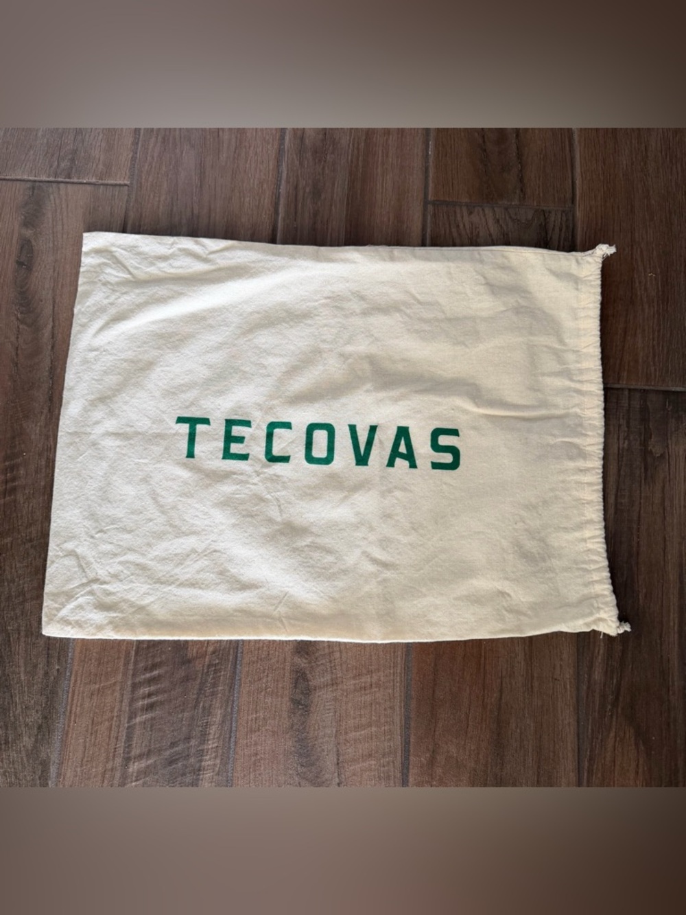 Tecovas Dust Bag Canvas Shoe Storage Bag Cream Western Cowboy Boots